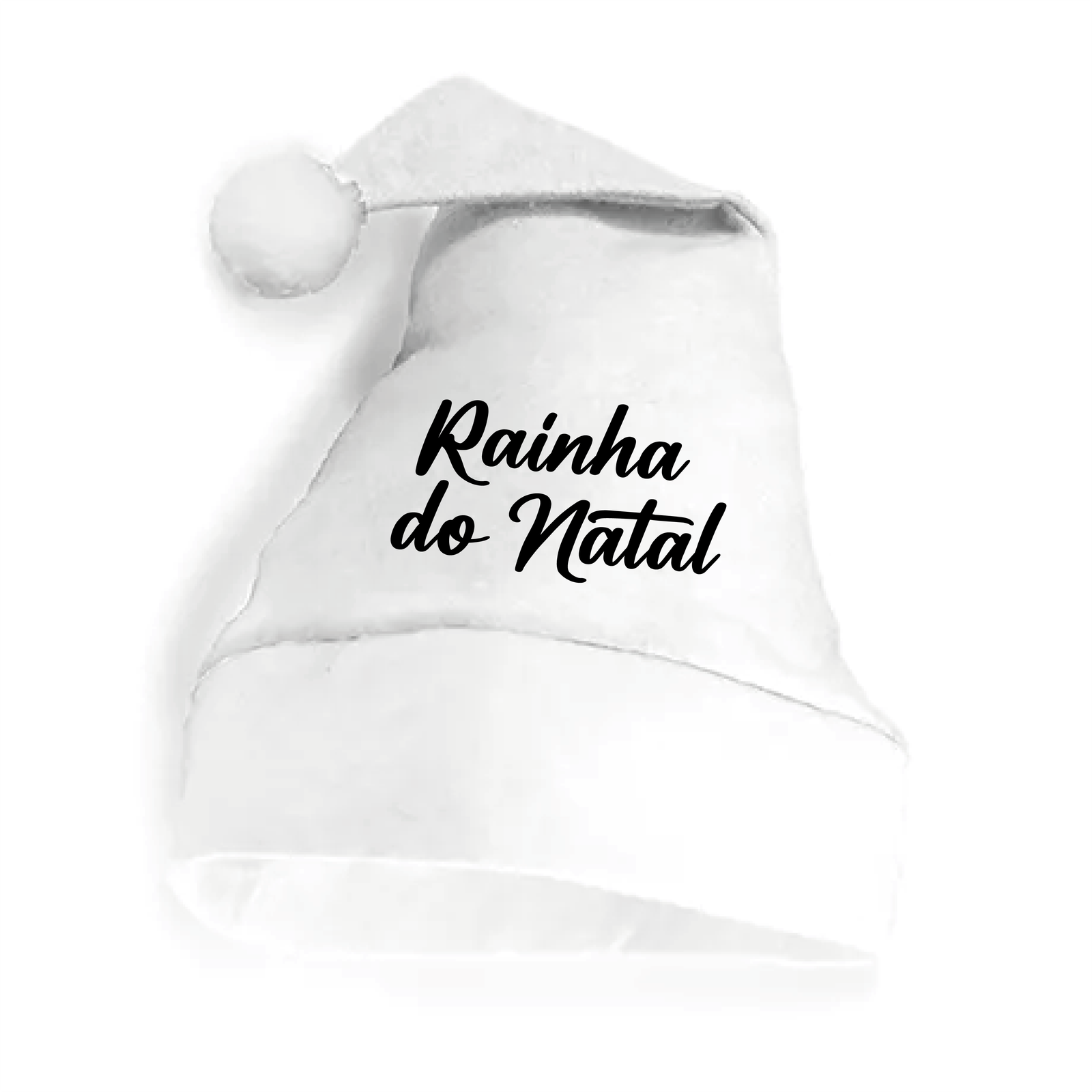 gorrodenatalcomfrasebranco