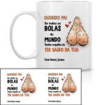 caneca cómica dia do pai