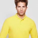polo de manga comprida