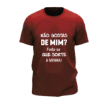 T-shirt A sorte é minha