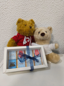 peluche e chocolates